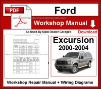 Ford Excursion Service Repair Workshop Manual pdf